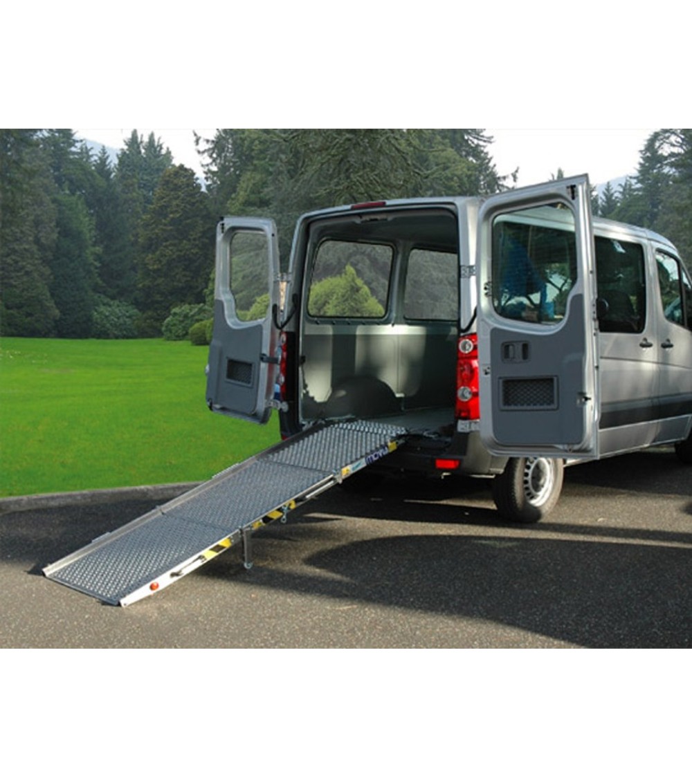Rampas de aluminio plegables en 2y 3 tramos con opción giratoria MOVIA