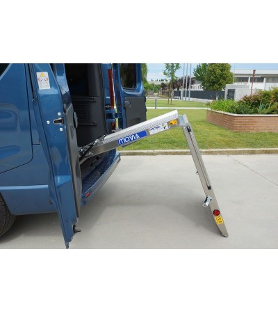 RAMPAS DE ALUMINIO PLEGABLES EN 2Y 3 TRAMOS CON OPCIÓN GIRATORIA MOVIA