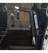 Grúa de elevación y rotación con accionamiento eléctrico