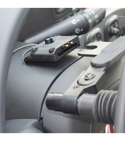 ACELERADOR ELECTRÓNICO DE  ARO EXTRAÍBLE SOBRE VOLANTE